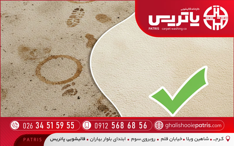 قالیشویی پاتریس منطقه حصارک کرج